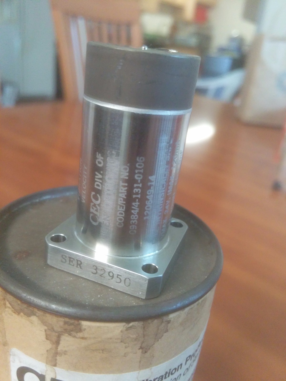 CEC 4-131-0106 VIBRATION TRANSDUCER, NEW IN BOX, 2 AVAILABLE, 60 DAYS WARRANTY