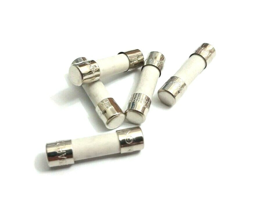 SET OF 5 T 5AH 250V P T5AH SLOW BLOW CERAMIC LF LITTELFUSE FUSES T5AH250V P 5A