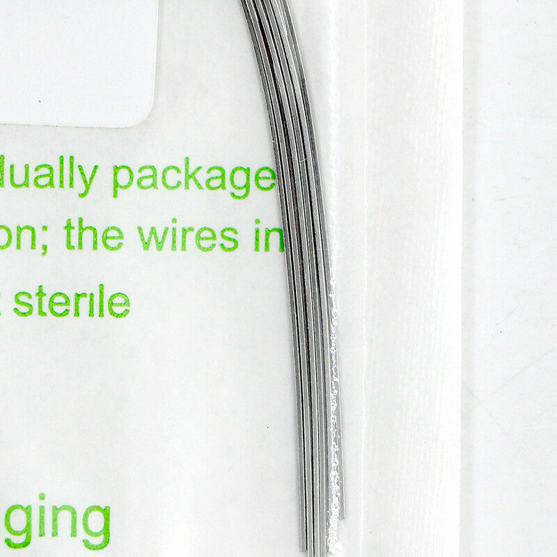 10×Dental Orthodontic Stainless Steel Rectangular Arch Wires 16×16 Upper bomaoer