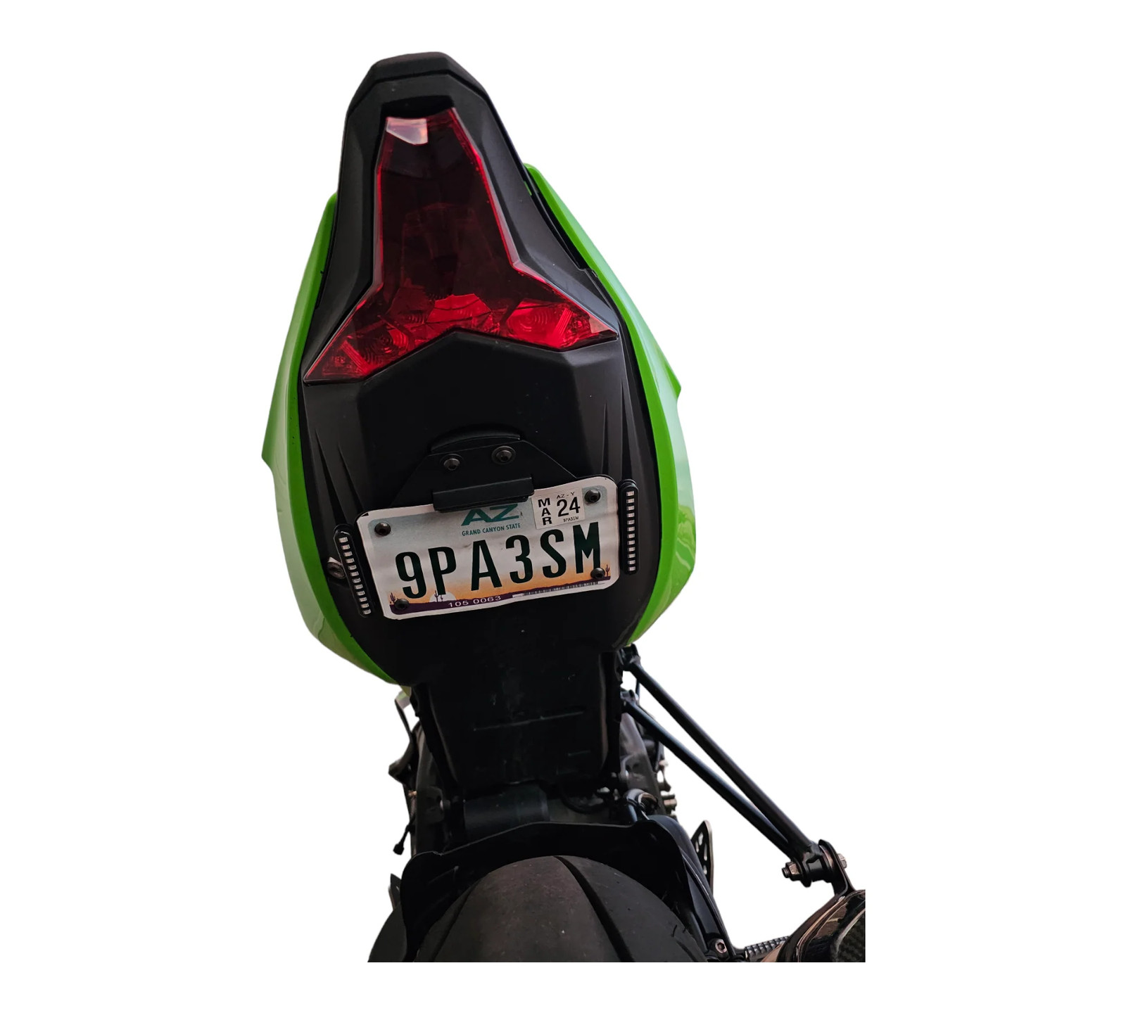 Kawasaki ZX6R 636 Fender Eliminator | Tail Tidy Kit