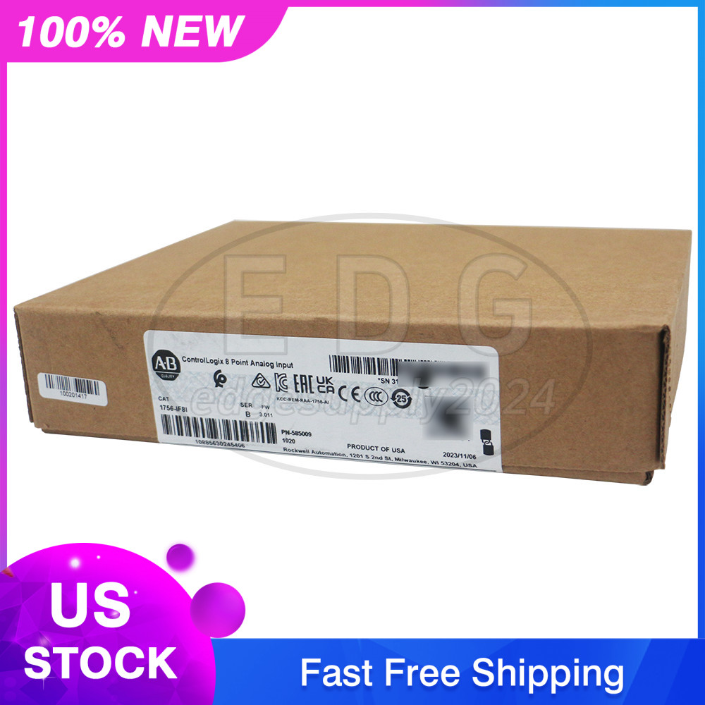 NEW Allen-Bradley 1756-IF8I ControlLogix 8 Point Analog Input Module 1756 IF8I