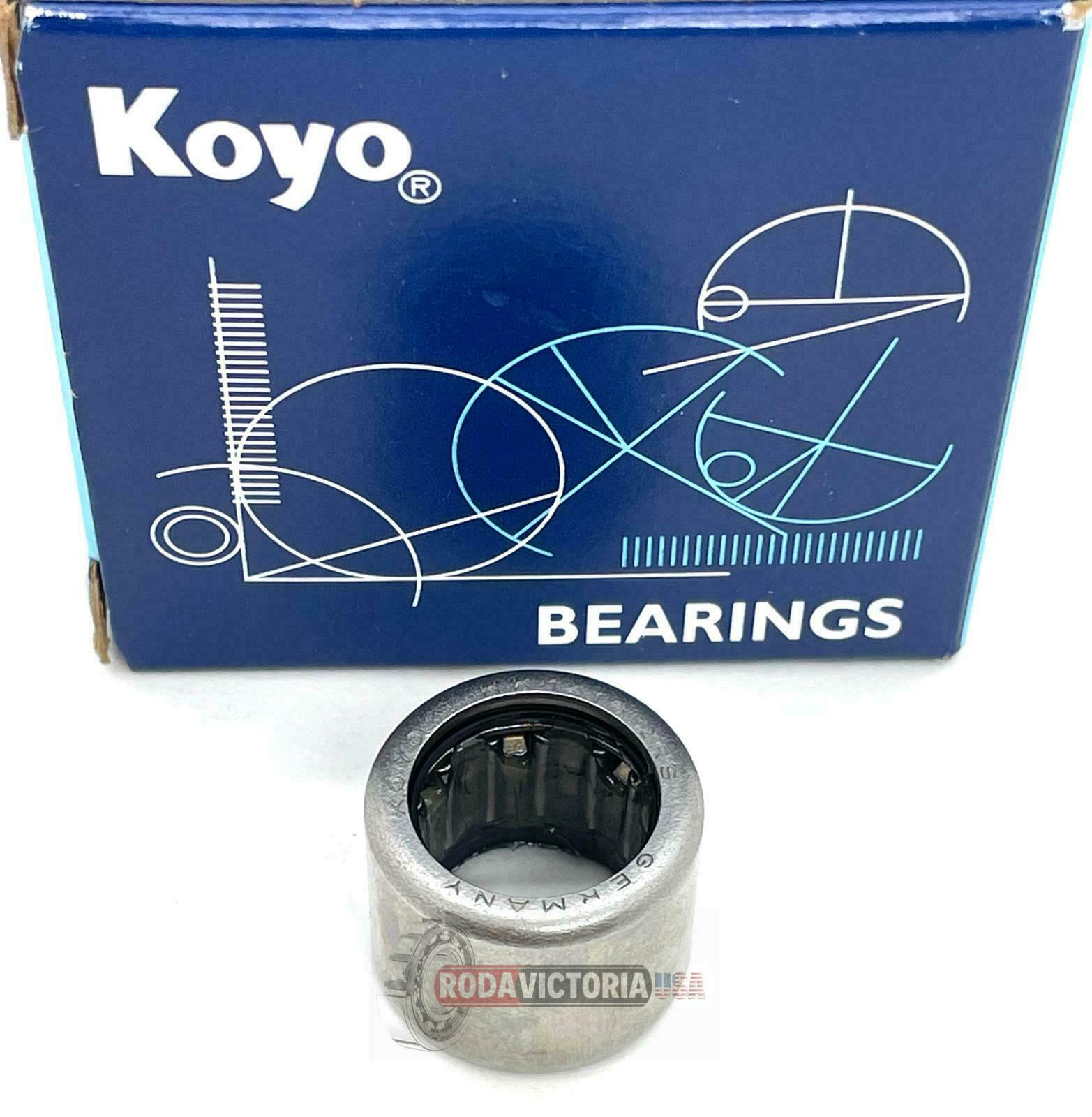 HK1416-2RS Drawn Cup Needle Roller Bearing Premium Brand Koyo GERMANY 14x20x16mm