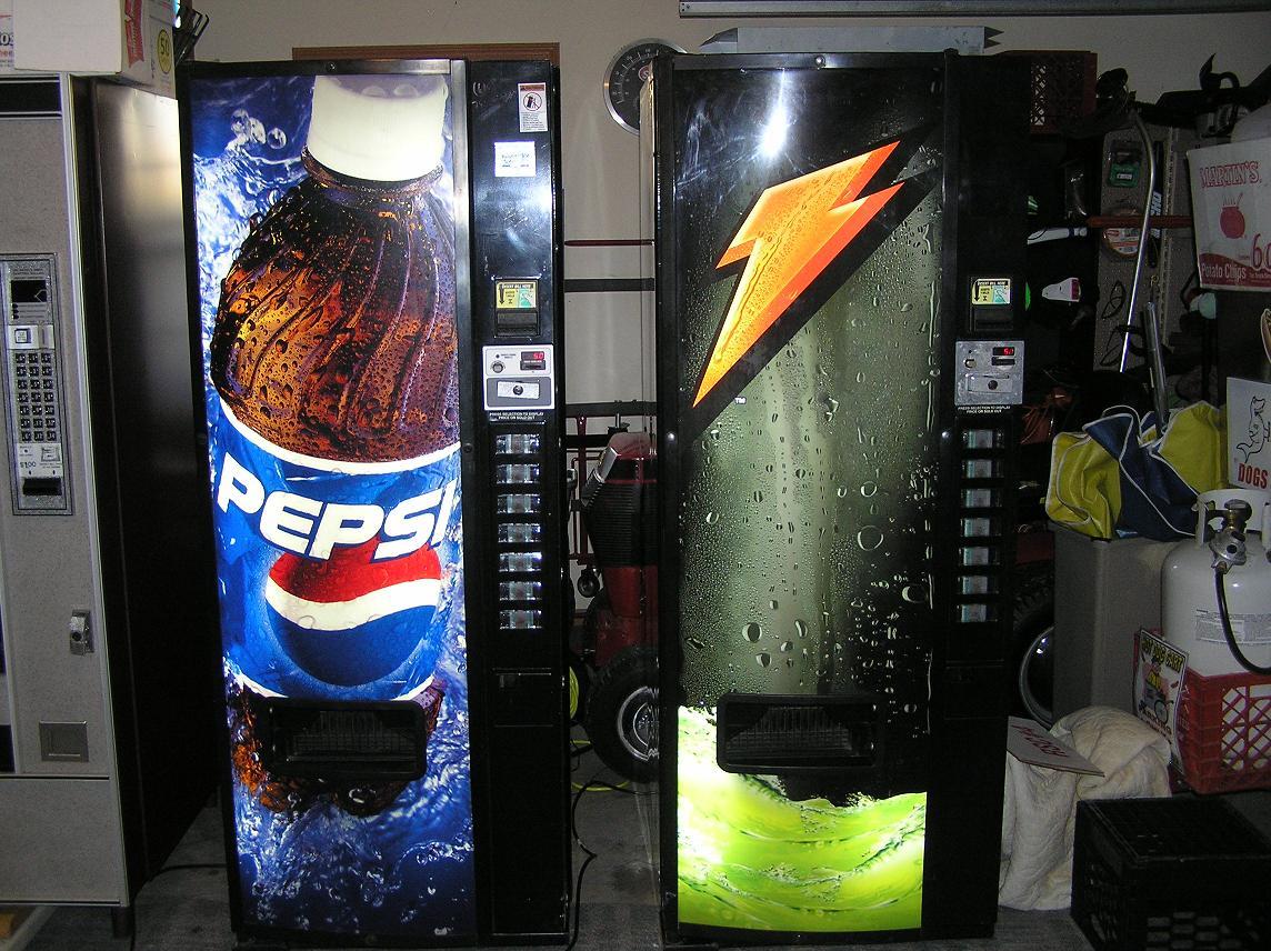 Dixie Narco 276E, 501E, 600E Single Column 12oz Celsius, Red Bull Slim Can Kit