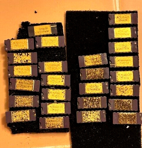 2 – Vintage Motorola MCM6664L20 D8122 6664 64k DRAM RAM 16 Pin Cer DIPs Malaysia