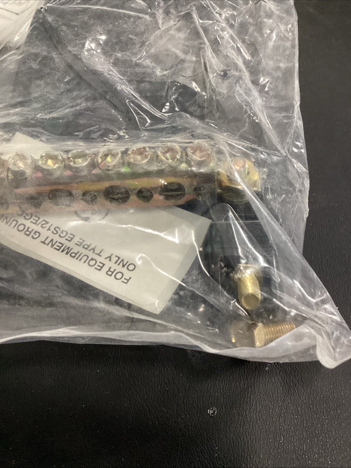 New – GE EGS12/ EGC12 Insulated Equipment Ground Kit