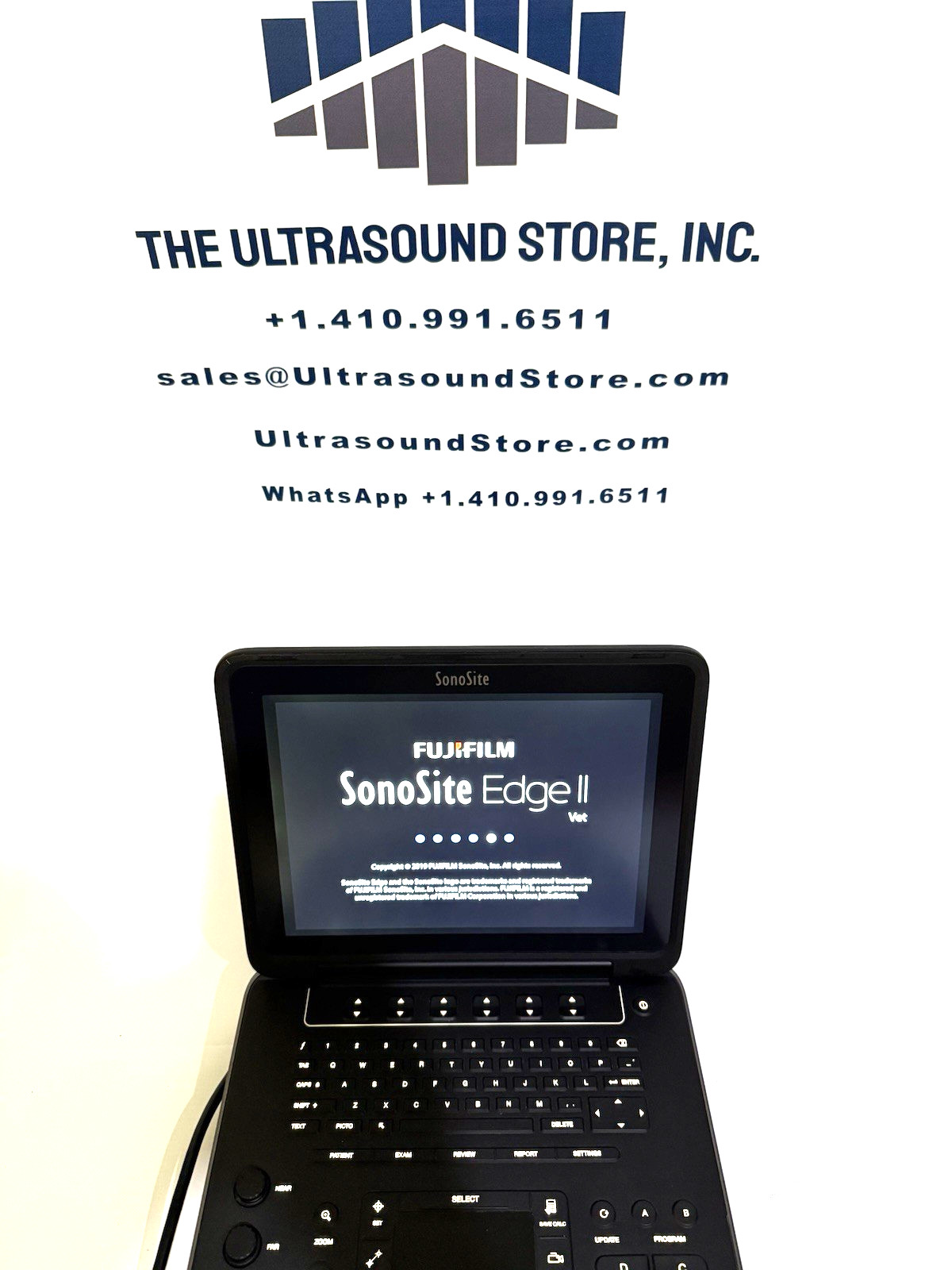SonoSite Edge II Vet Ultrasound Linear Rectal, Convex & Linear. 1yr Warranty!