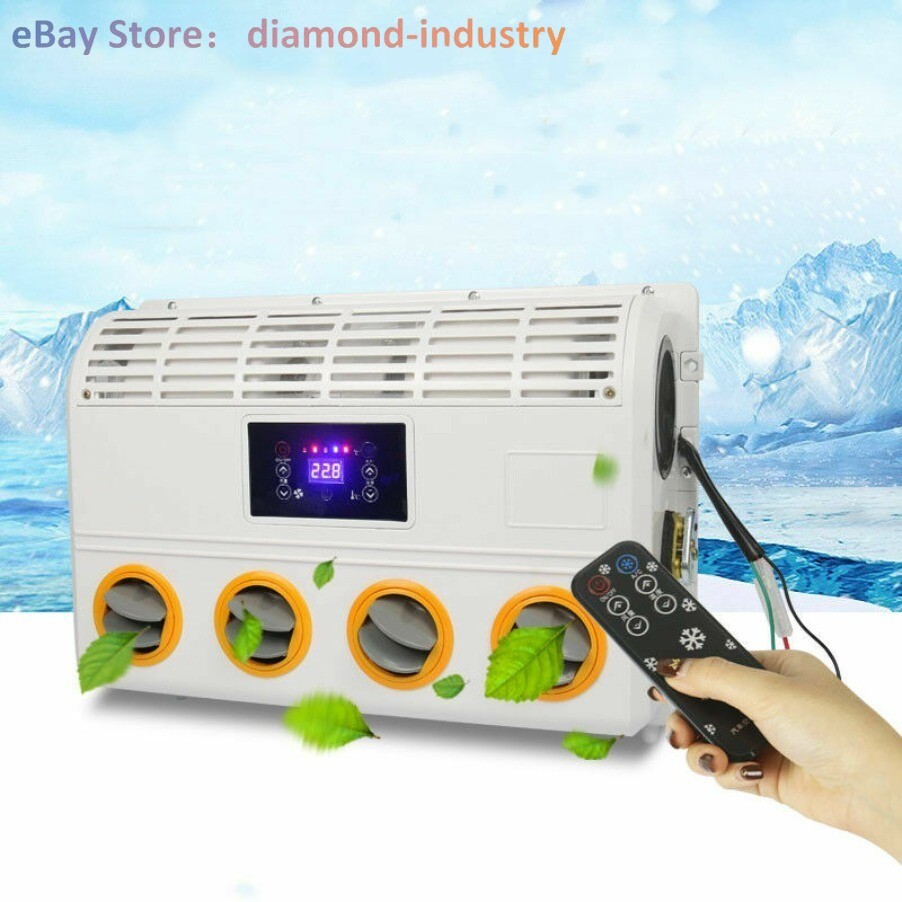 Universal 24V Bus Truck Evaporator Assembly Motorhome RV A/C Air Conditioner