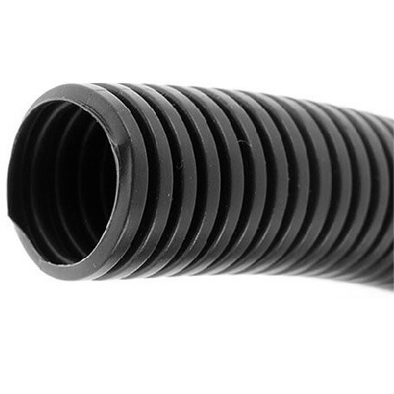 Non-Split Flexible Polyethylene Wire Loom Tubing – Black – Electriduct