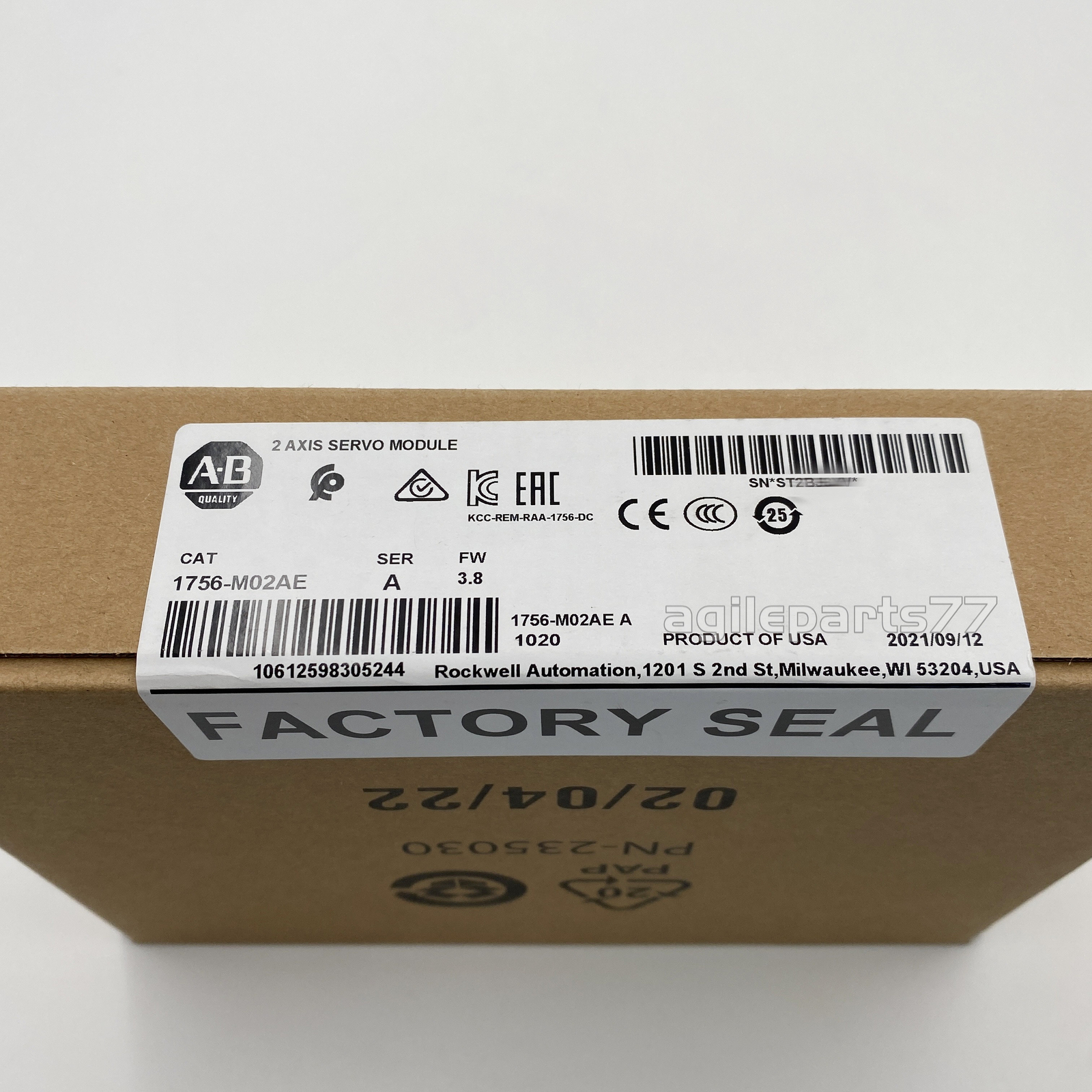 1756-M02AE AB ControlLogix 2-Axis Analog Servo Module 2023 New factory Sealed TX