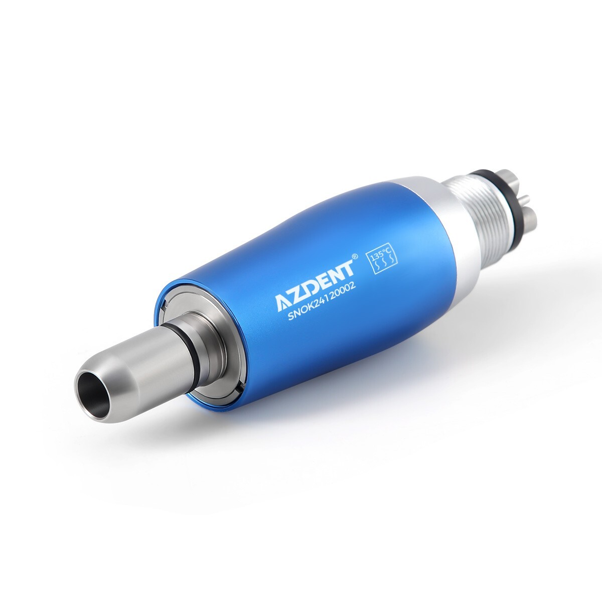 AZDENT Dental Hygiene Prophy Handpiece 4Holes 360°Swivel/Blue Motor/3*Nose cone