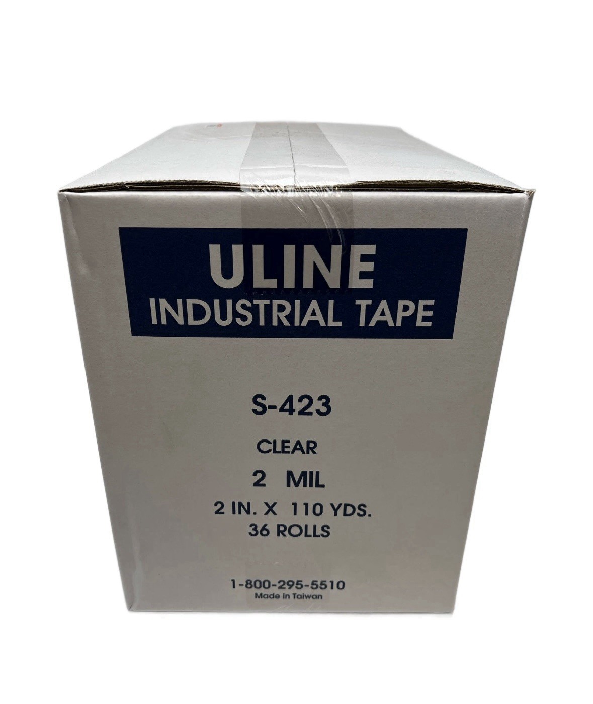 ULINE S-423 2 Mil Packing Tape, 2″ x 110 yds (Case of 36 Rolls)