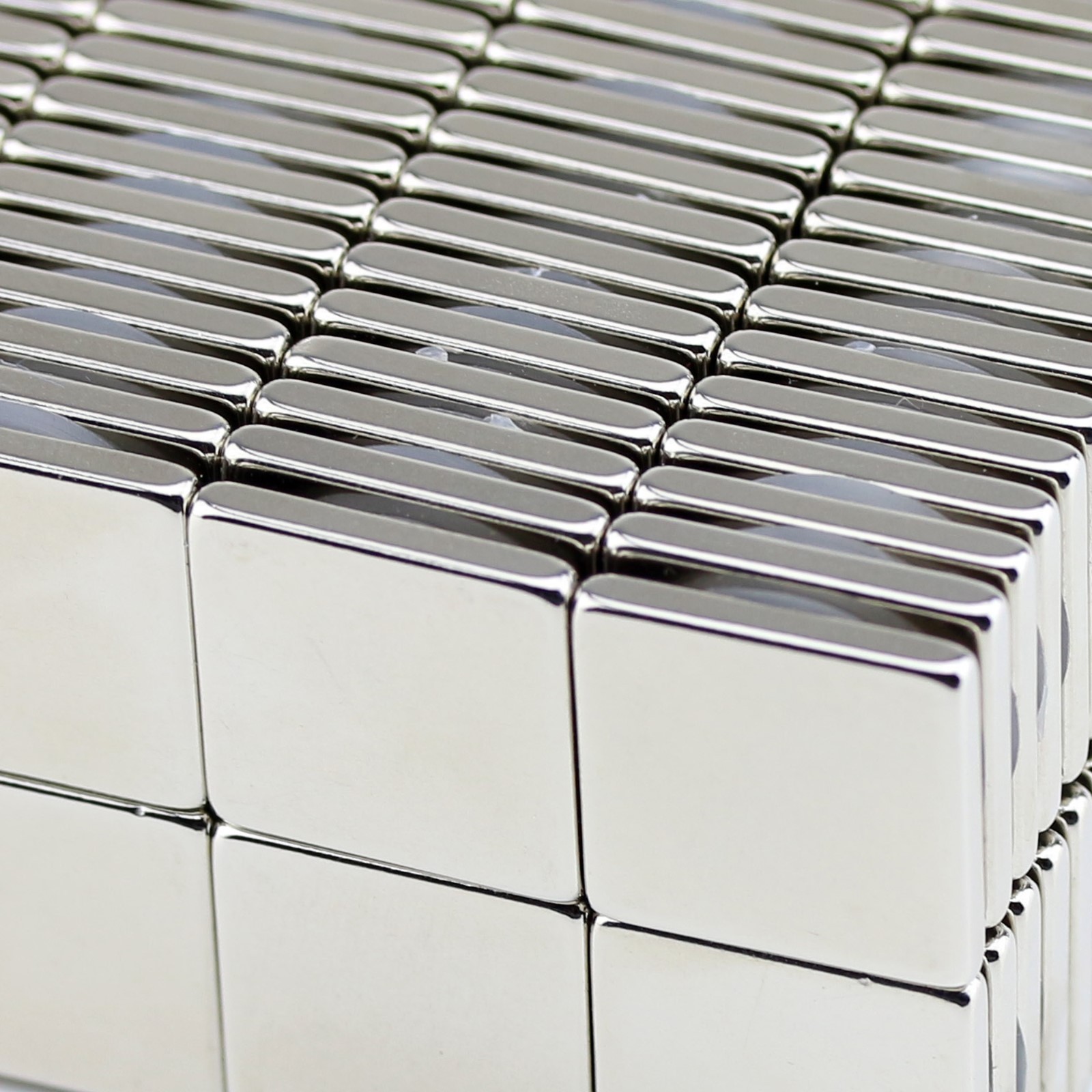 Lot 10 25 50 Super Block Magnets 1″x1″x1/8″ inch Rare Earth Neodymium N50
