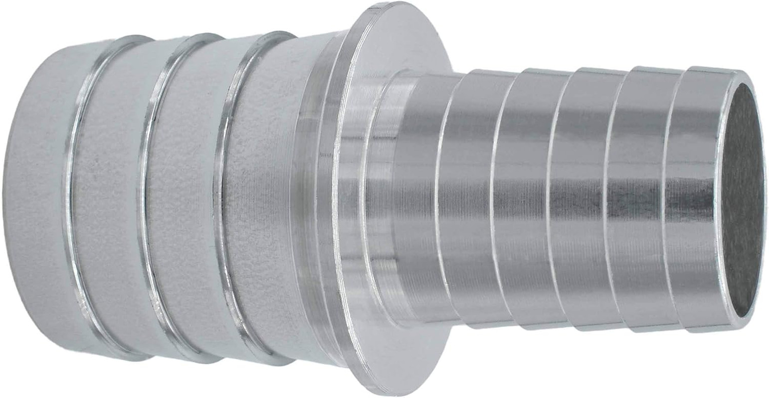 ICT Billet 1-1/4″ to 1-1/2″ Inch Hose Barb Splice Coupler Repair Reducer Fitting