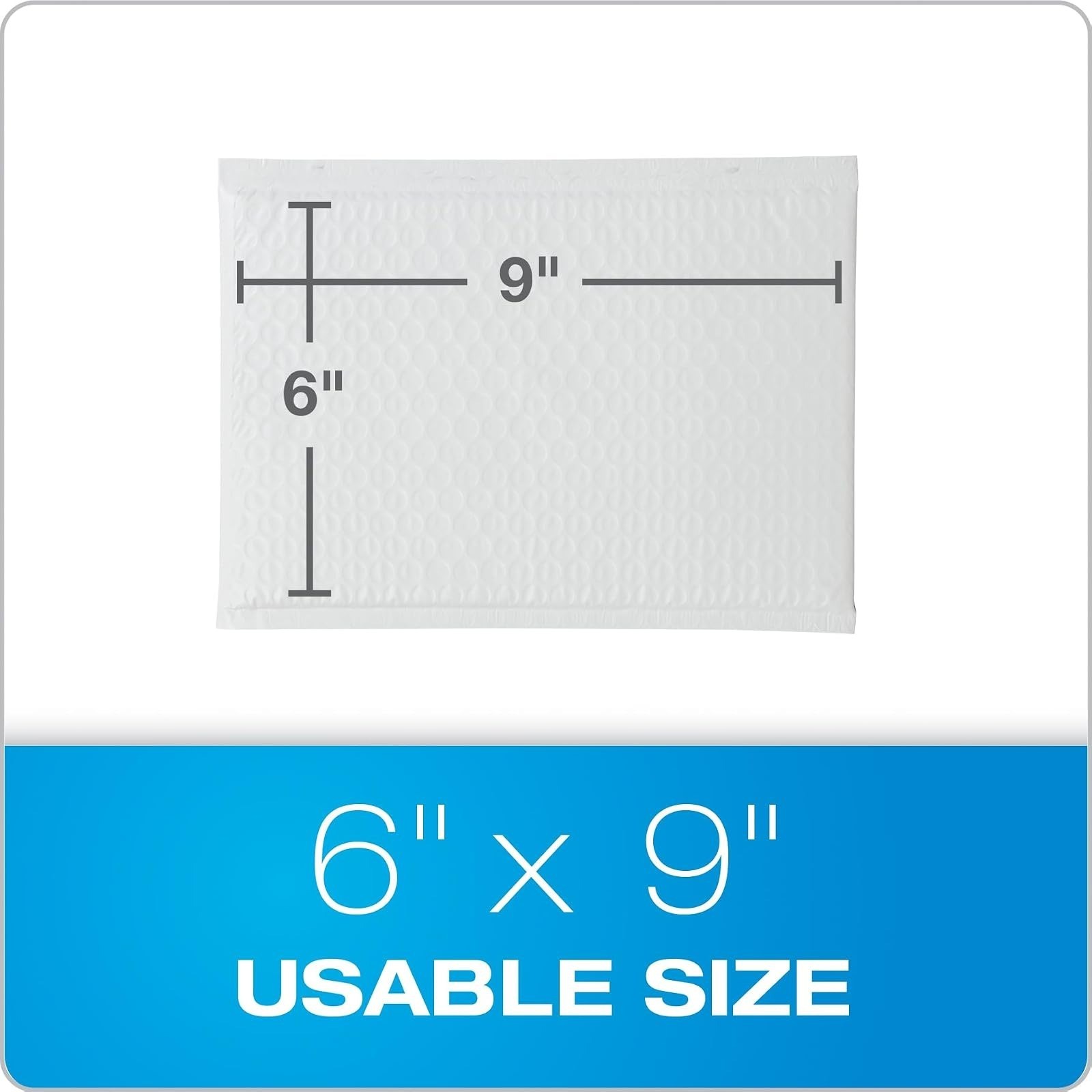 Quality Park Bubble Mailers 6×9 Inch Padded Envelopes 50 Count