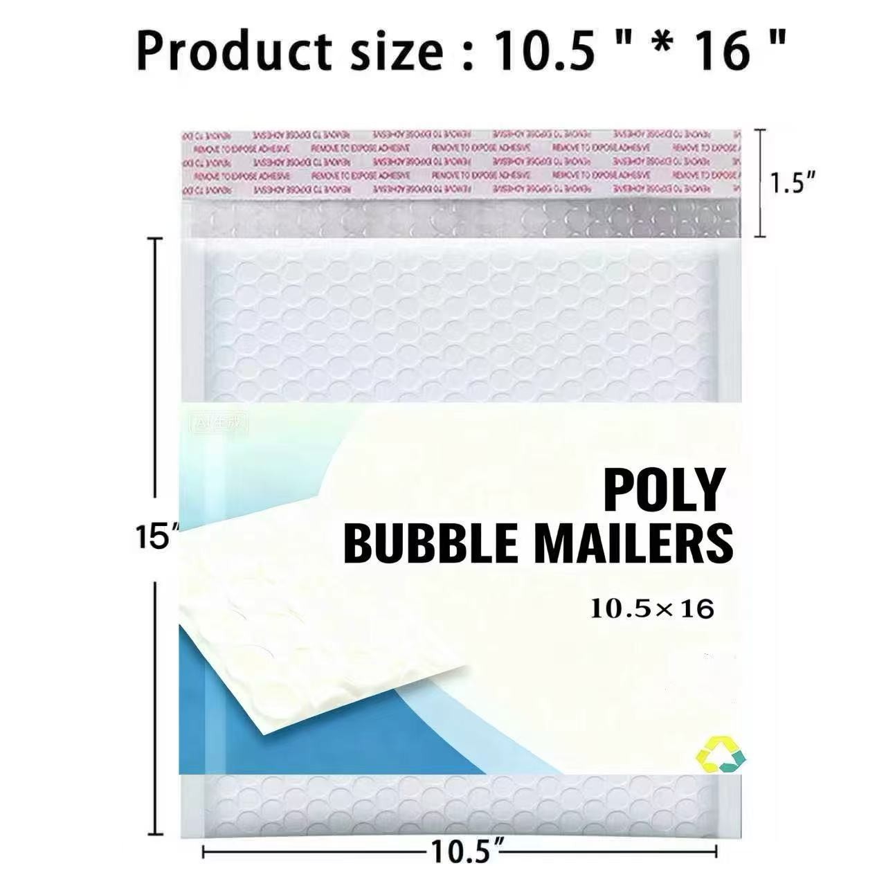Multi Colors & Sizes Premium Bubble Mailers – Poly Shipping Padded Envelops Bags