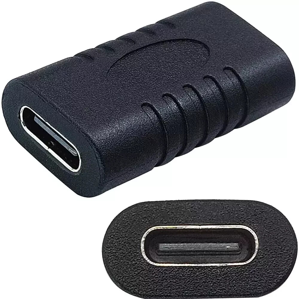 USB 3.1 Type-C USB-C Coupler Extension Adapter Female F/F Connector Extender #Z