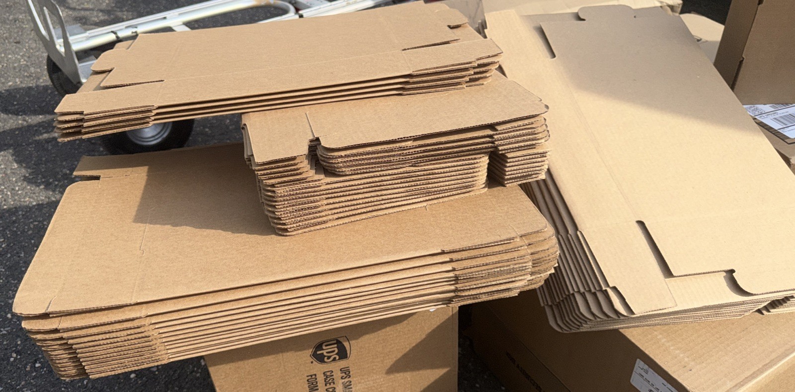 50 Pieces 10″ x 3″ x 12.5″ Corrugated Security Mailer Shipping Box