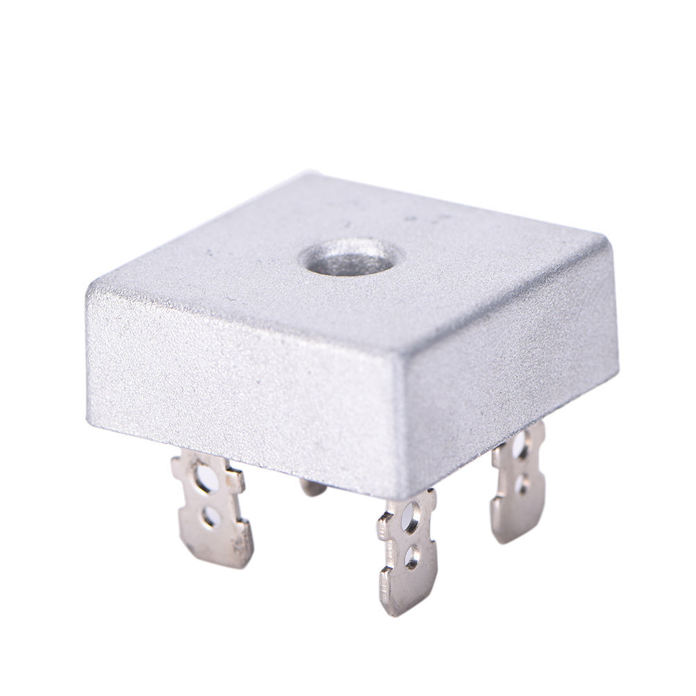 5Pcs 1000V 50A Metal Case Single Phase Diode Bridge Rectifier KBPC5010 5X