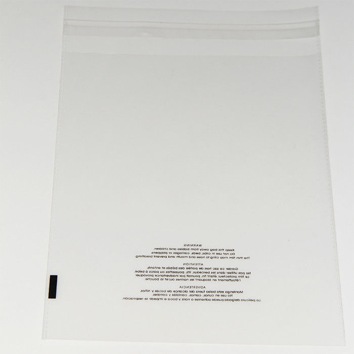 2000 8×10 Poly Bags Resealable Suffocation Warning Clear Merchandise 1.5 mil