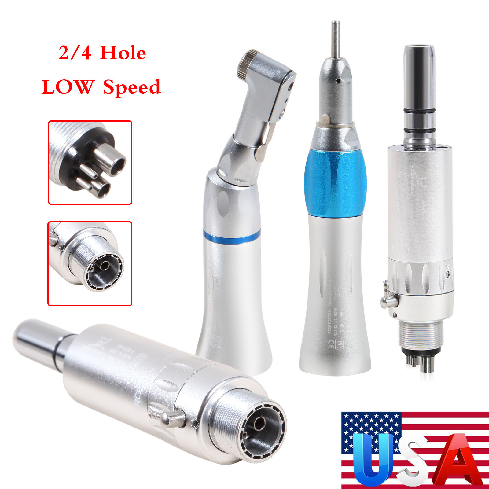 Dental Low Speed Handpiece Air Motor 2/4H / High Speed Handpiece Y1BA4