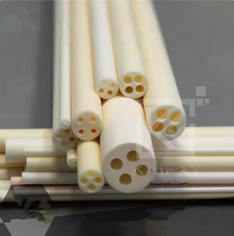 1Pc Porous 99% Alumina Corundum Ceramic Thermocouple Core Protective Tube