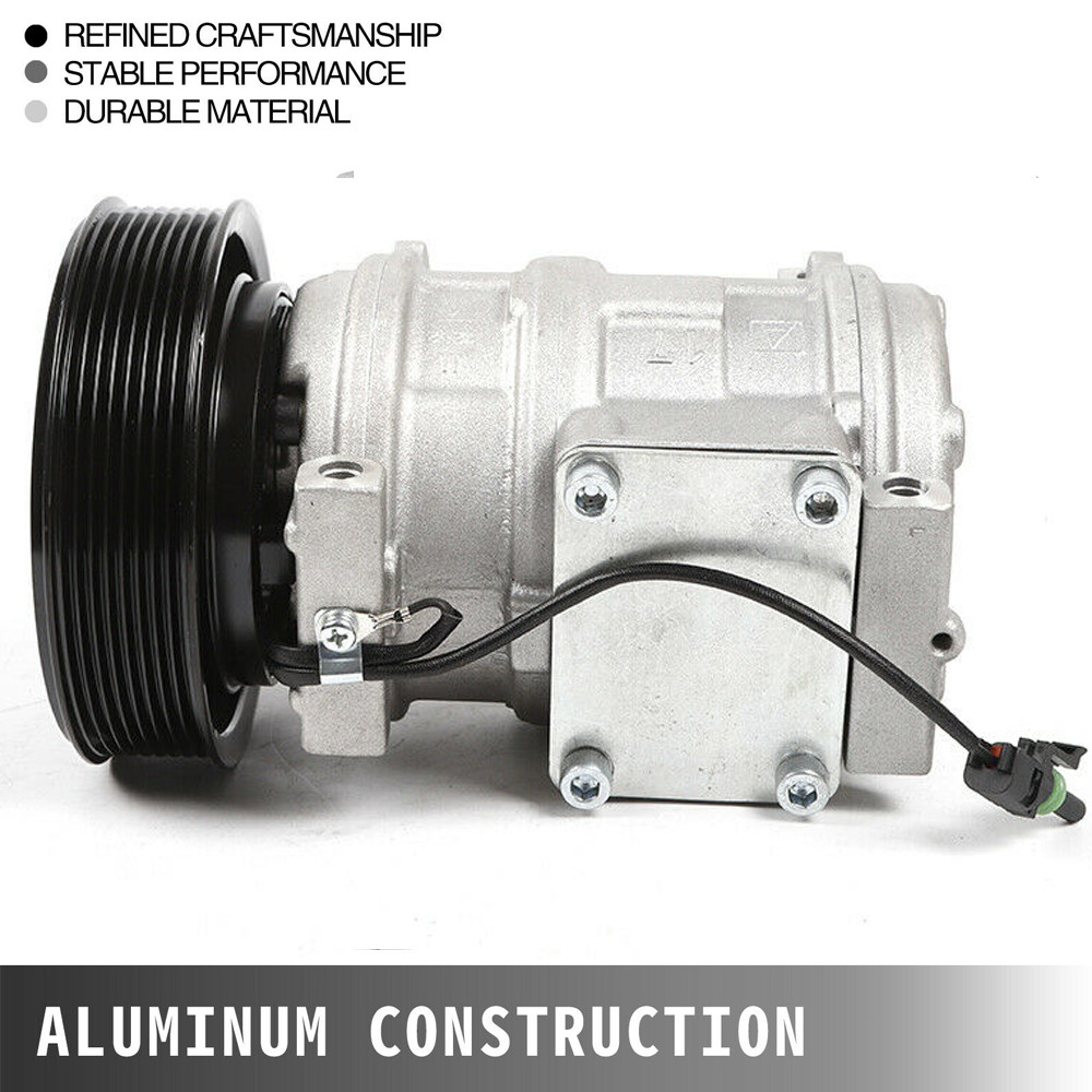For John Deere Tractor Combine Air Conditioner Compressor With Clutch Assembly