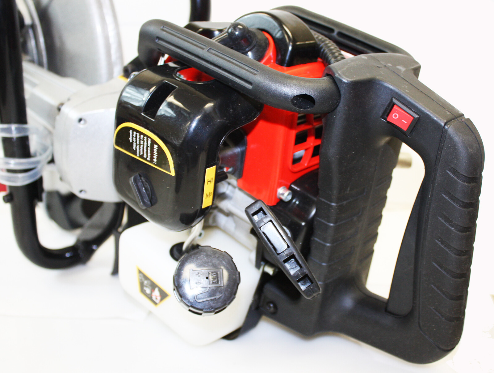 2 Stroke Gas Power Handheld 14″ Cement Wet Dry Masonry Concrete Cut Saw W/Blade