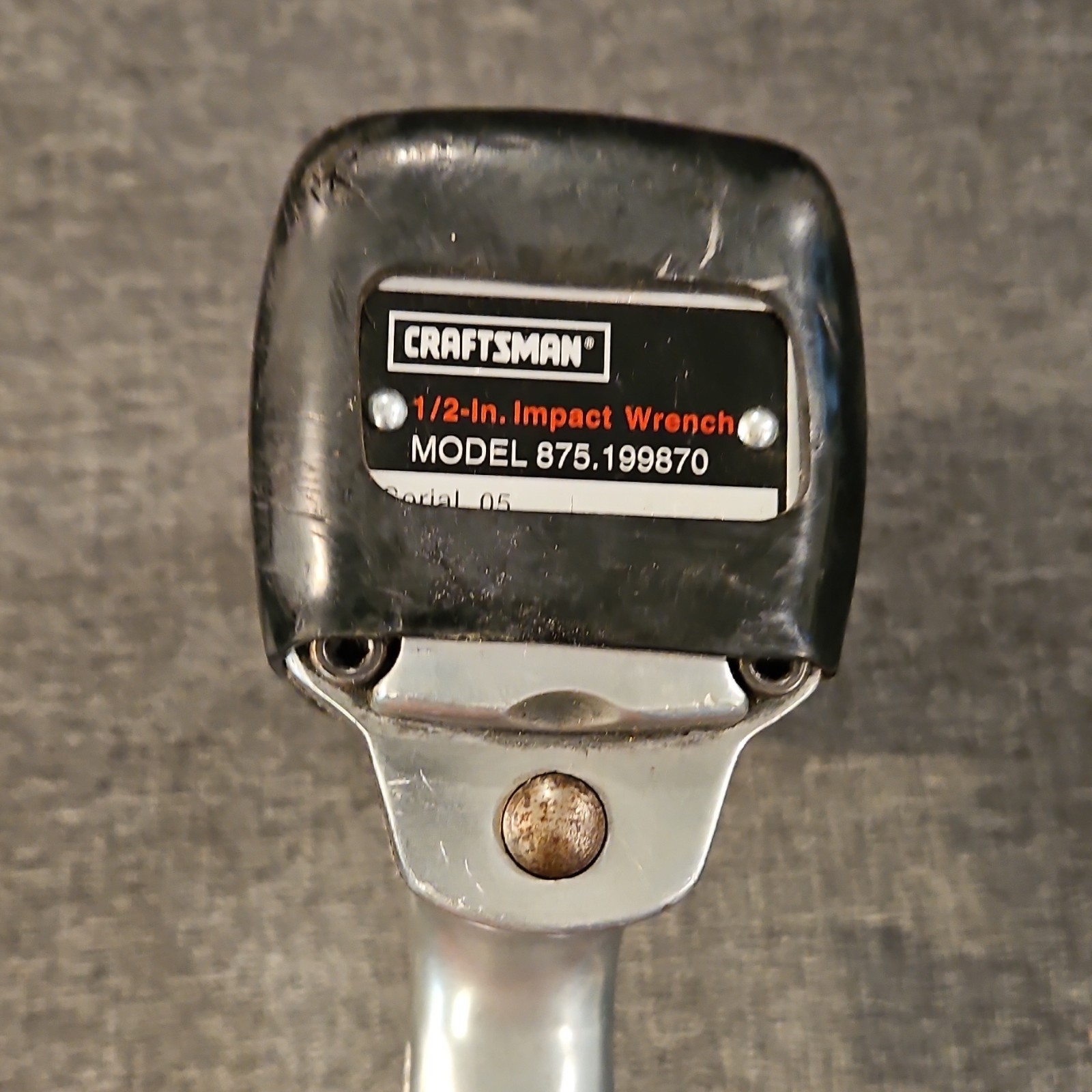 VintageCraftsman 1/2-In. Pneumatic Impact Wrench Model 875.199870 MPN 875.199870