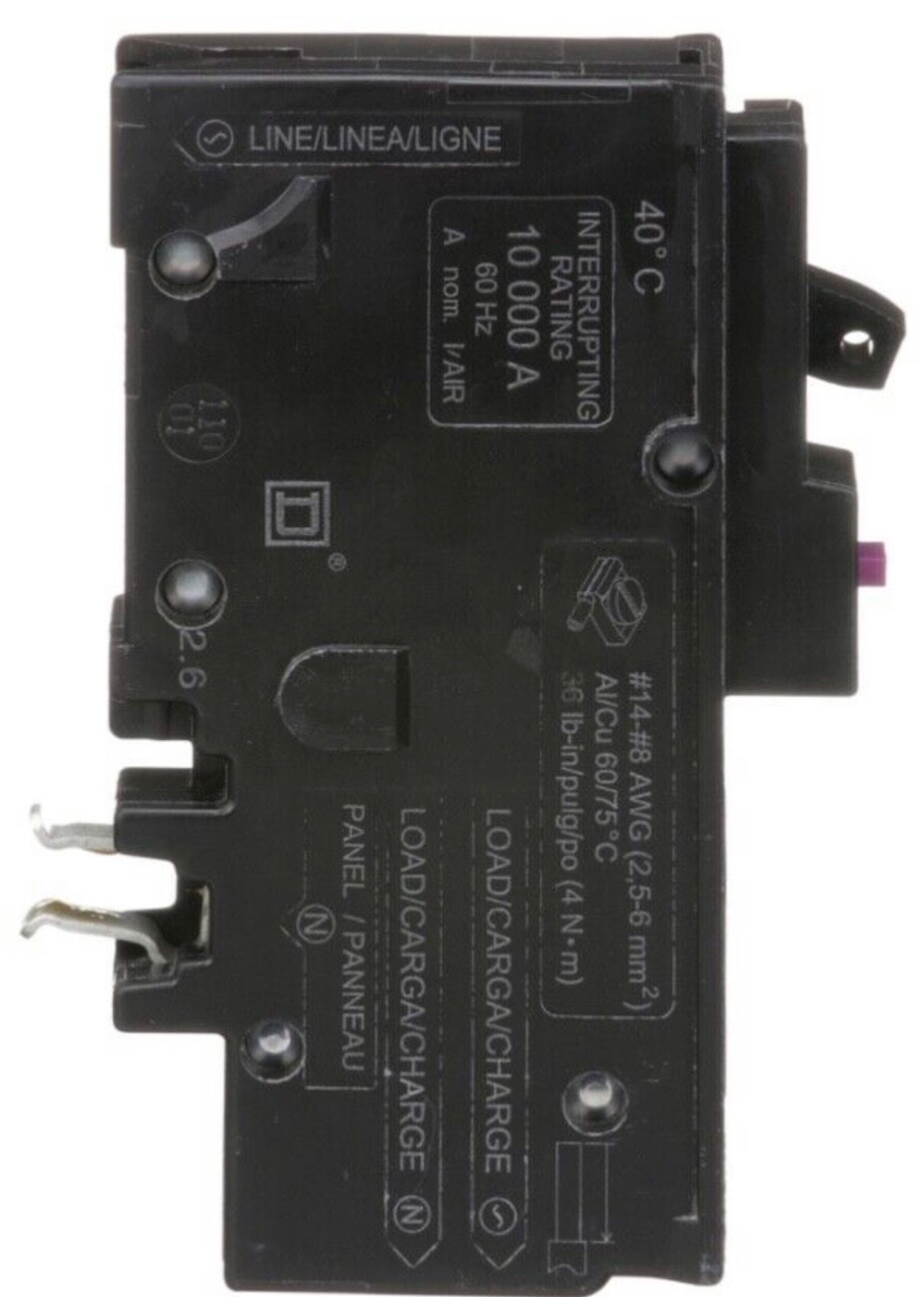 10PCS SQUARE D HOMELINE HOM120PDF HOM120PDFC 20A AFCI/GFCI -PLUG ON NEUTRAL NEW