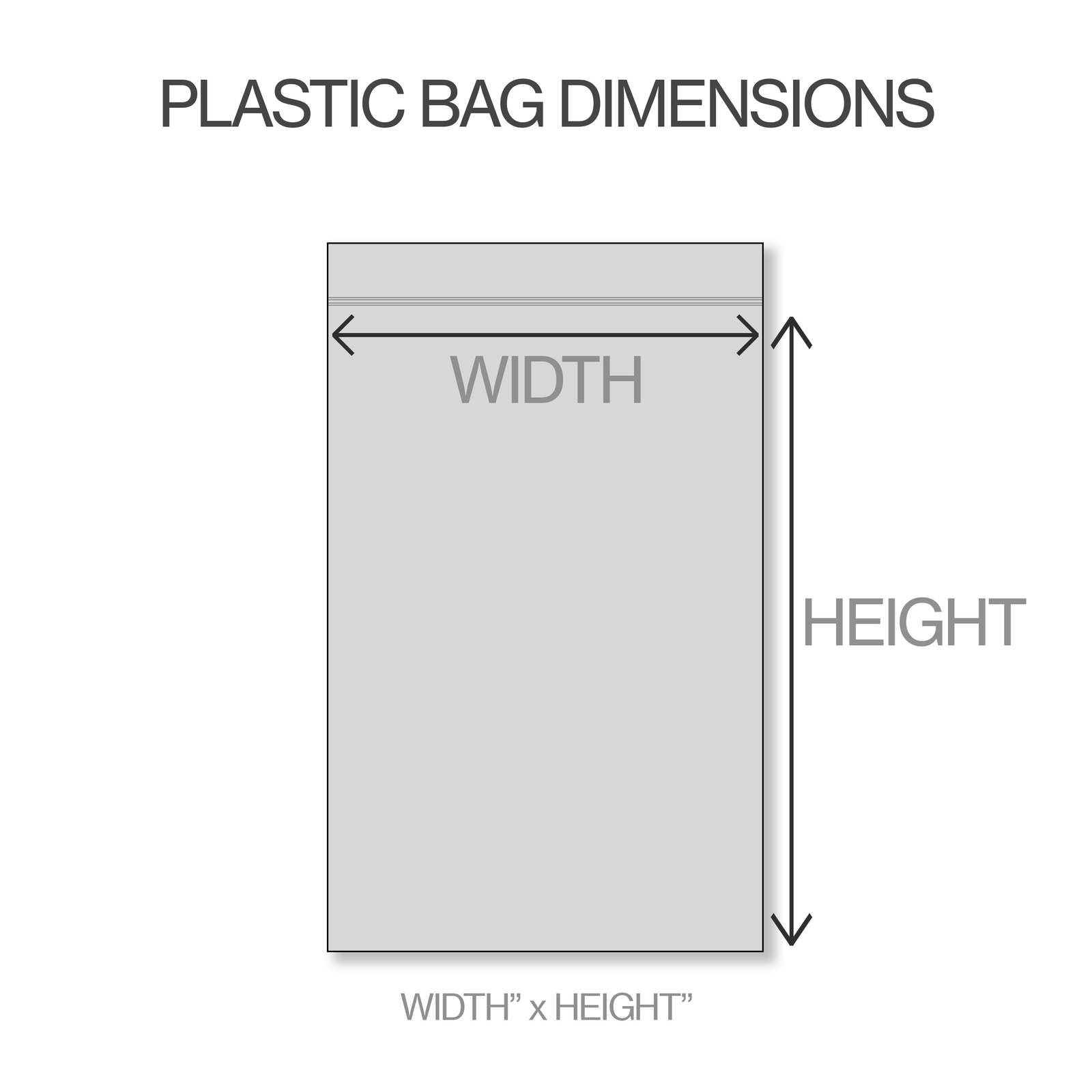 Hyrax Trading Clear Reclosable 2ml Plastic Single Track Top Seal Ziptop Food Bag