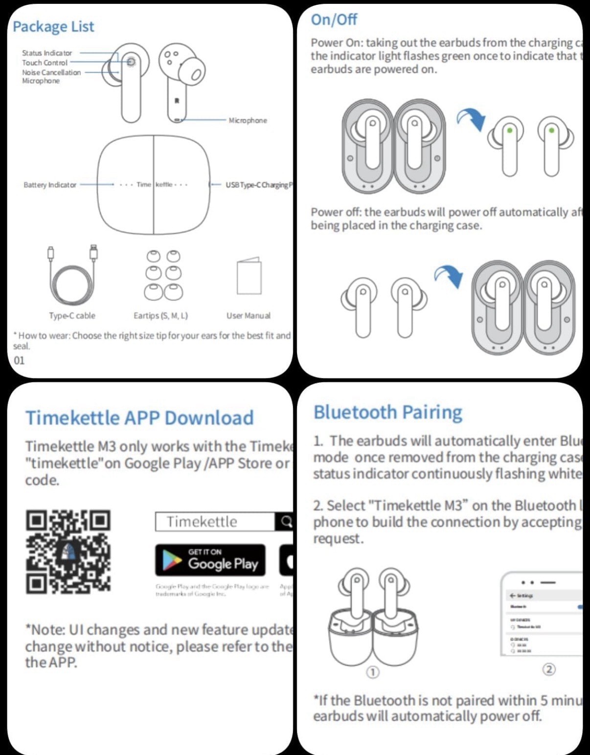 NEW Timekettle WT2 Edge Translator Earbuds 40 Languages Available