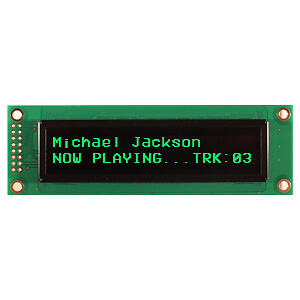 Newhaven Display NHD-0220DZW-AG5 Character OLED – 2 x 20 – 5V or 3V – Paralle…