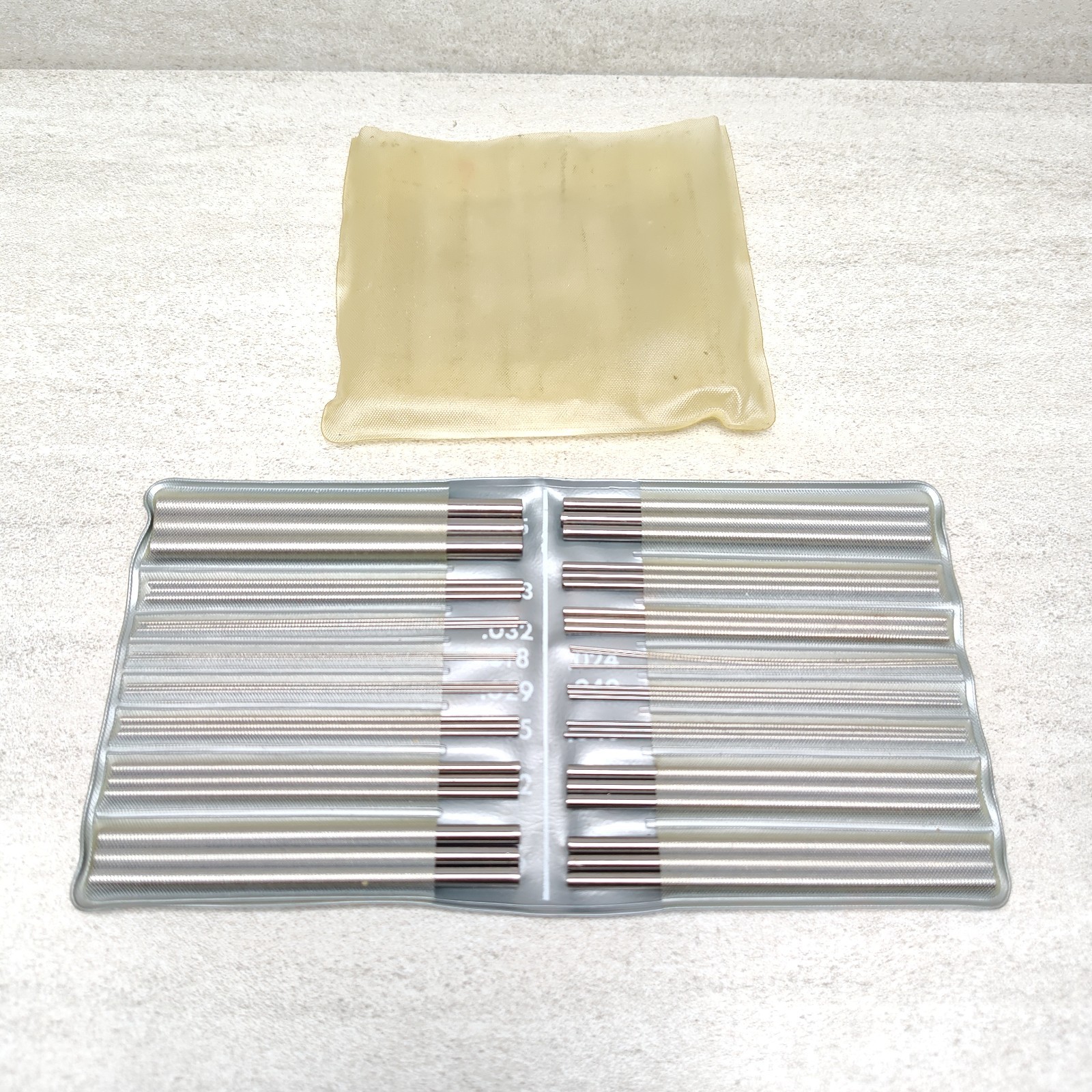 48 Piece Thread Measuring Wire Set .018″-.185″, Made in Japan