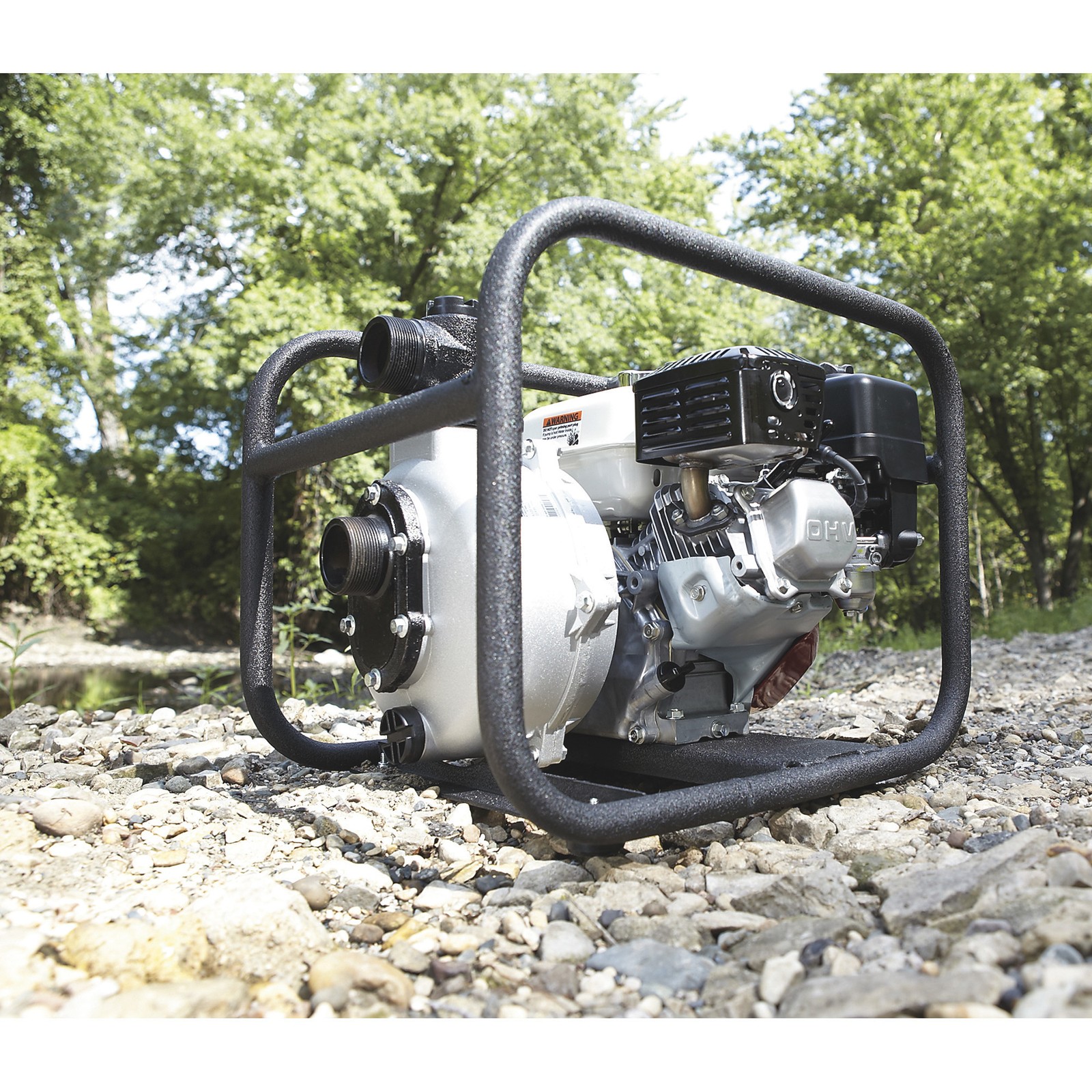 NorthStar High-Pressure Water Pump, 8120 GPH, 94 PSI, 2in. Ports, 163cc Honda
