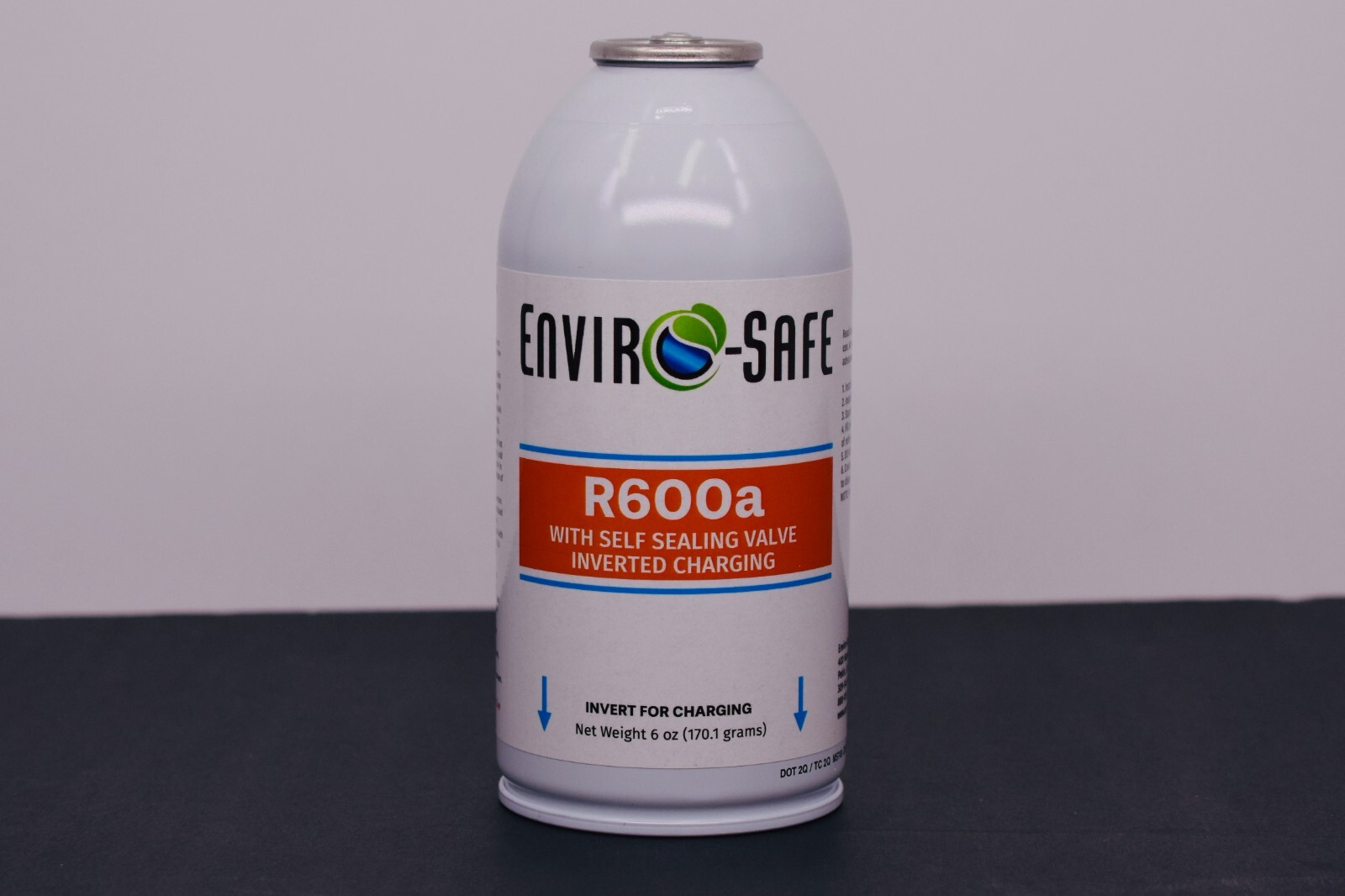 R-600a Refrigerant with 7/16″ Self Sealing K28 6 oz Case/12