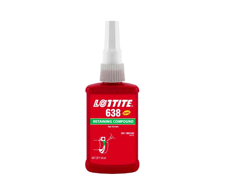 Hankal Loktite 638 (50 ML ) High Strength Retaining Compound Green Color, USA