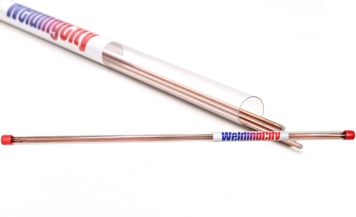 WeldingCity® ERCuSi-A Silicon Bronze Copper Rods for TIG and Gas Welding Brazing