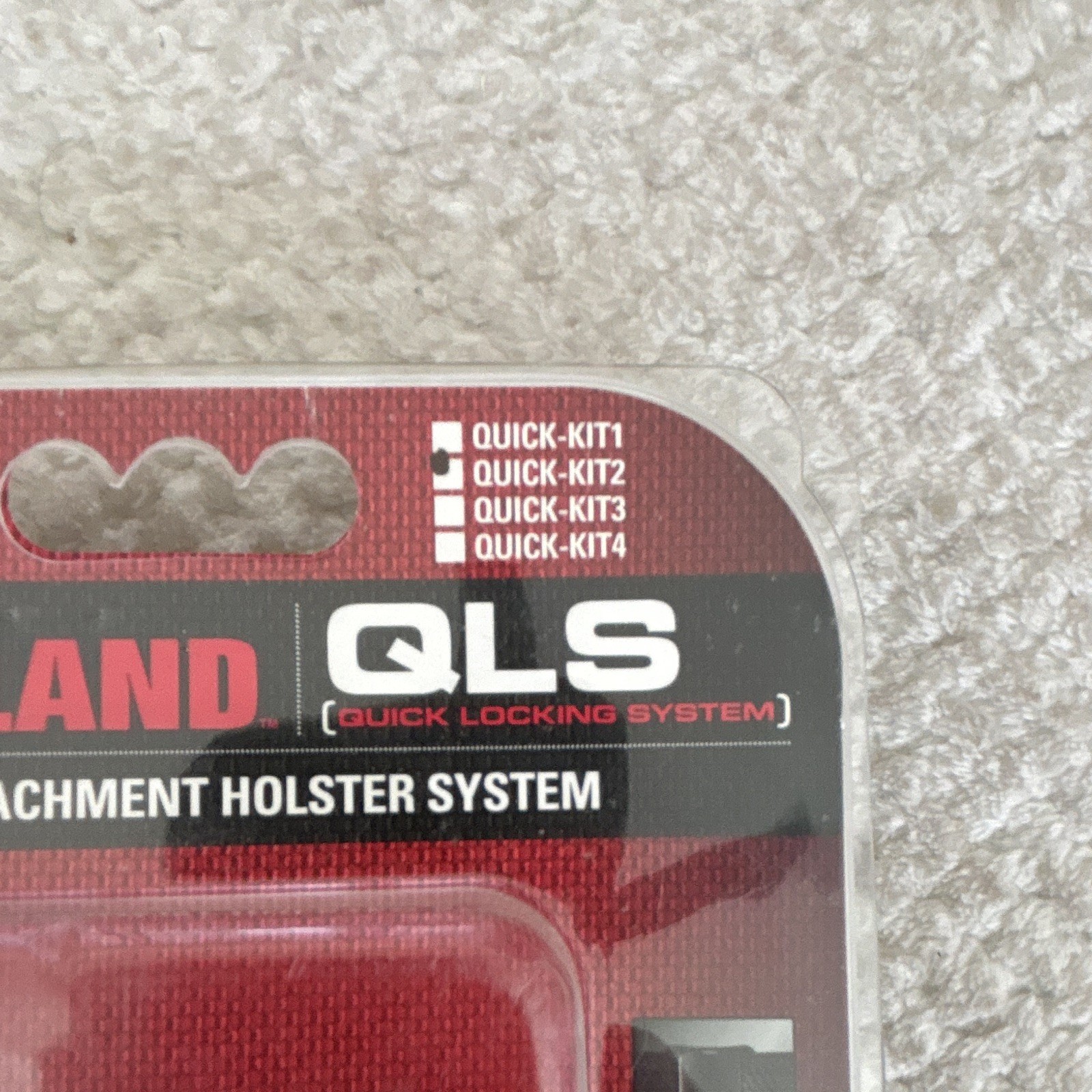 Safariland QLS Quick Locking System Quick Attachment Holster Kit QUICK-KIT2