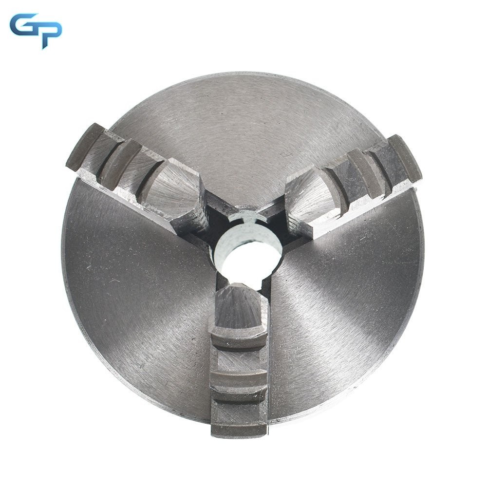 3 Jaw Lathe Chuck Manual Chuck 3″ K11-80 Self-centering Lathe Drilling Part 80mm