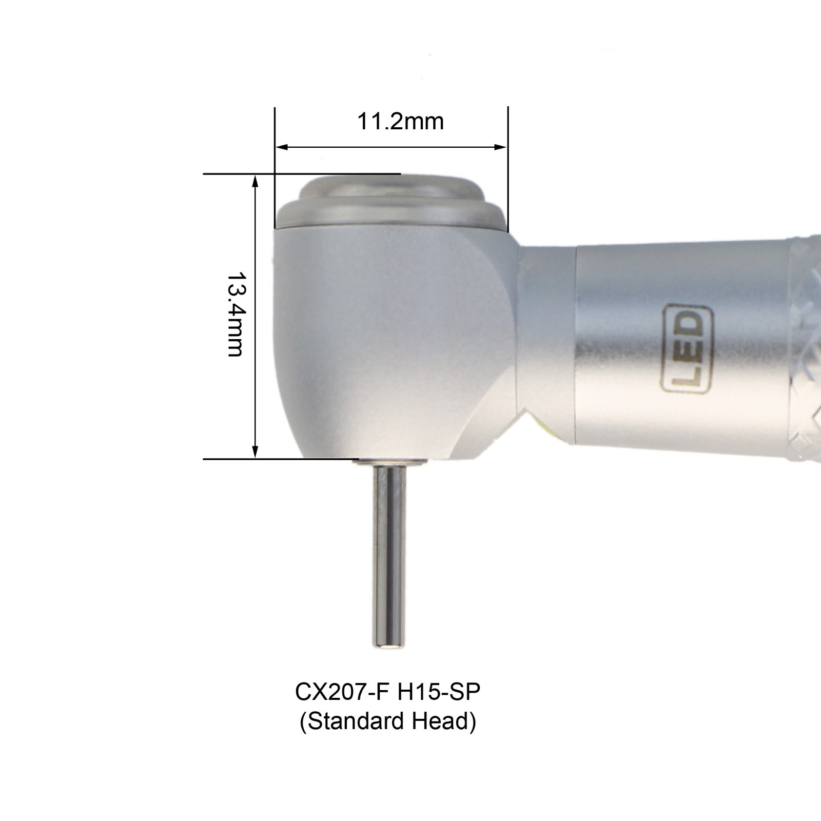 COXO Dental Handpiece 4 Hole LED E Generator CX207-F High Speed Turbine NSK QD