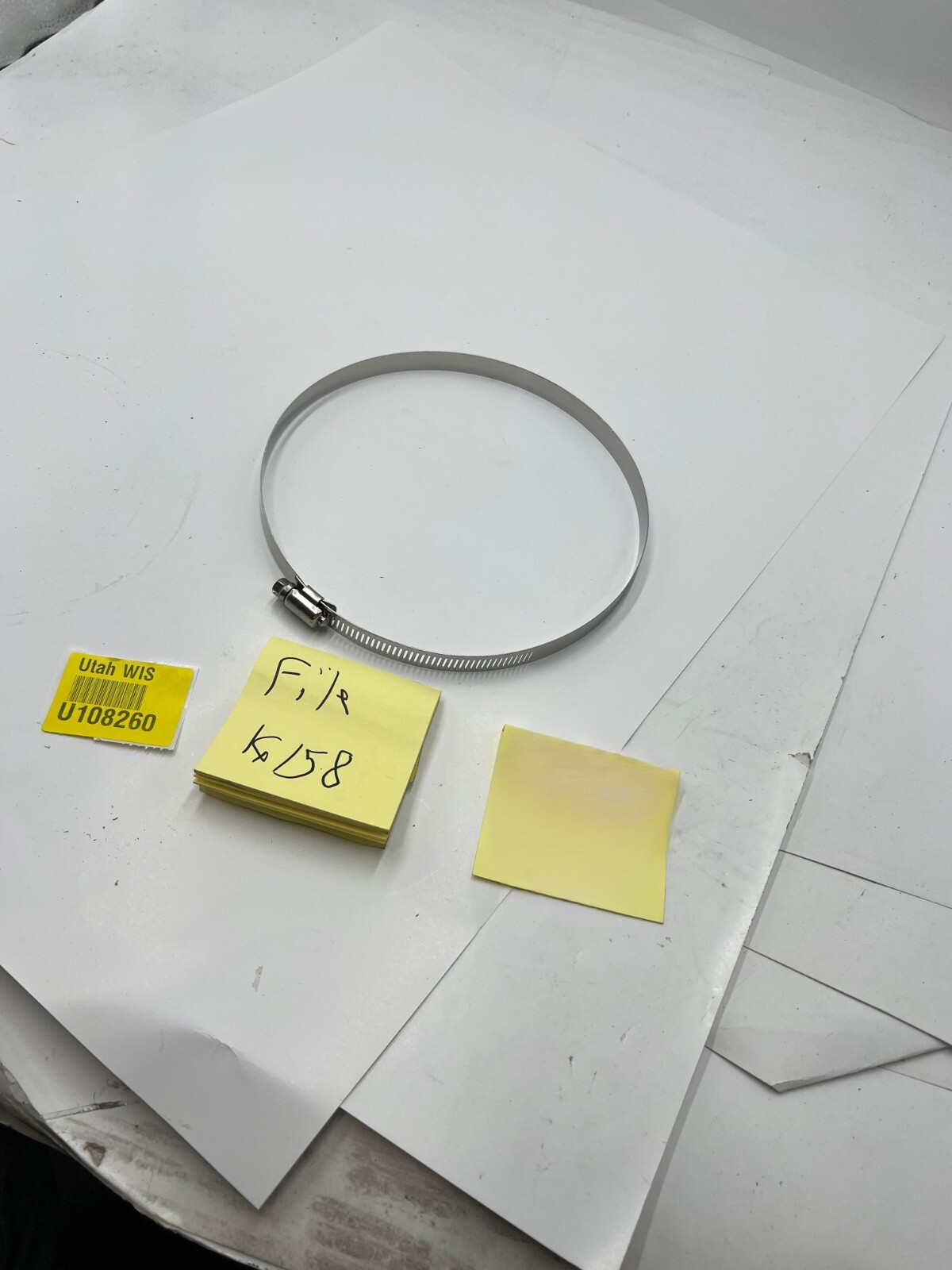 (QTY 15) Murray 116 Stainless Steel Hose Clamps 7-3/4″ – 6-1/2″, 197mm – 165mm