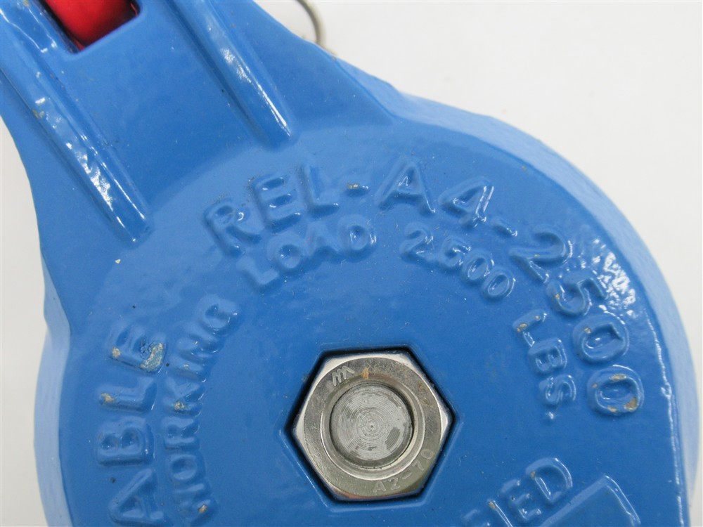 Reliable REL-A4-2500 , Lightweight Aluminum Alloy Side Opening Handline Block