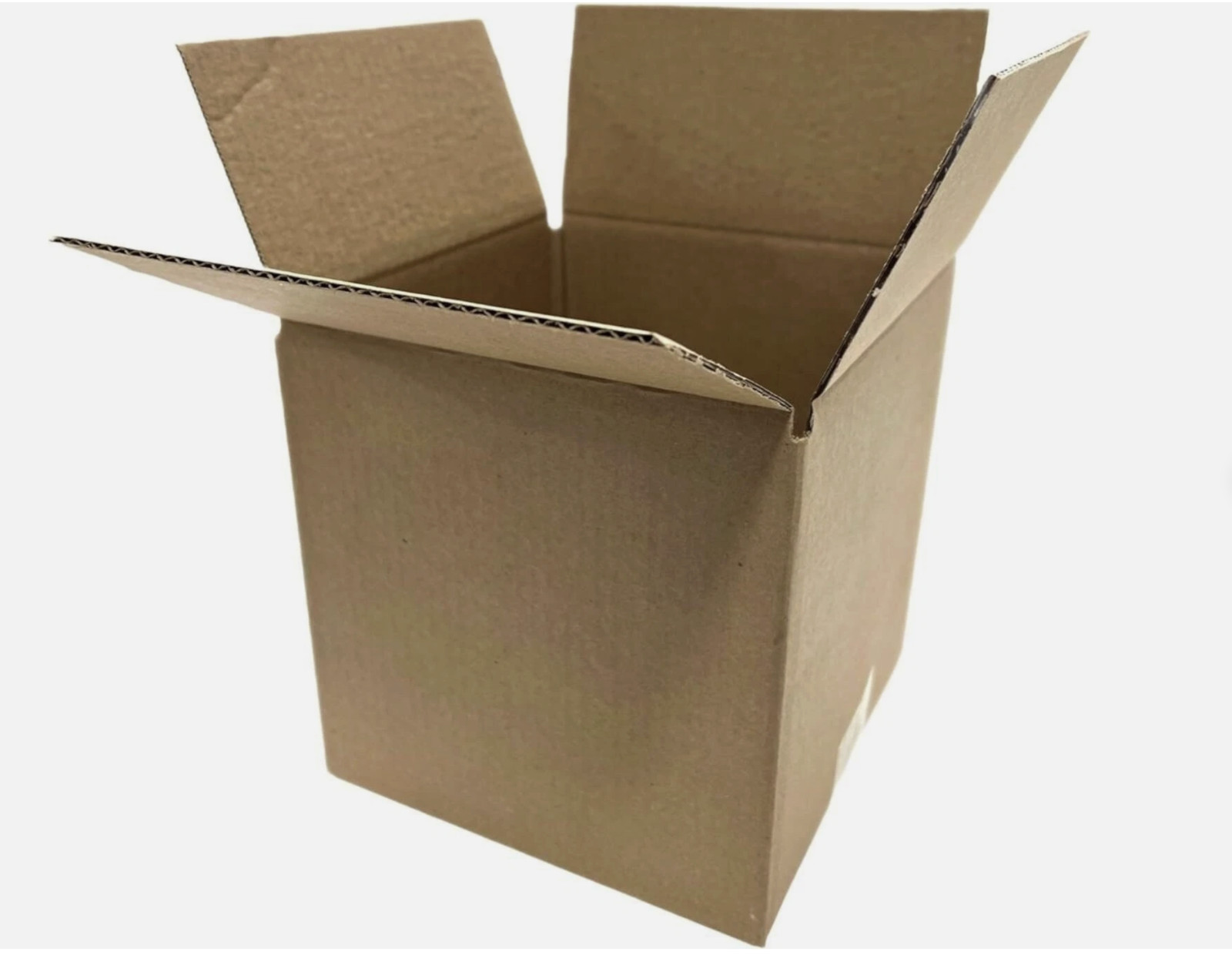 100 6x6x4 Cardboard Paper Boxes Mailing Packing Shipping Box Corrugated Carton.
