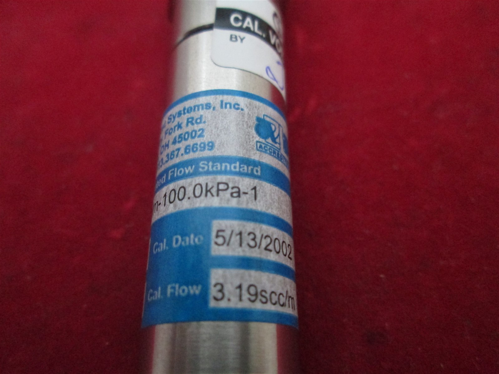 Cincinnati Test Systems 520-3.10scc/m-100.0kPa-1 Leak Detection