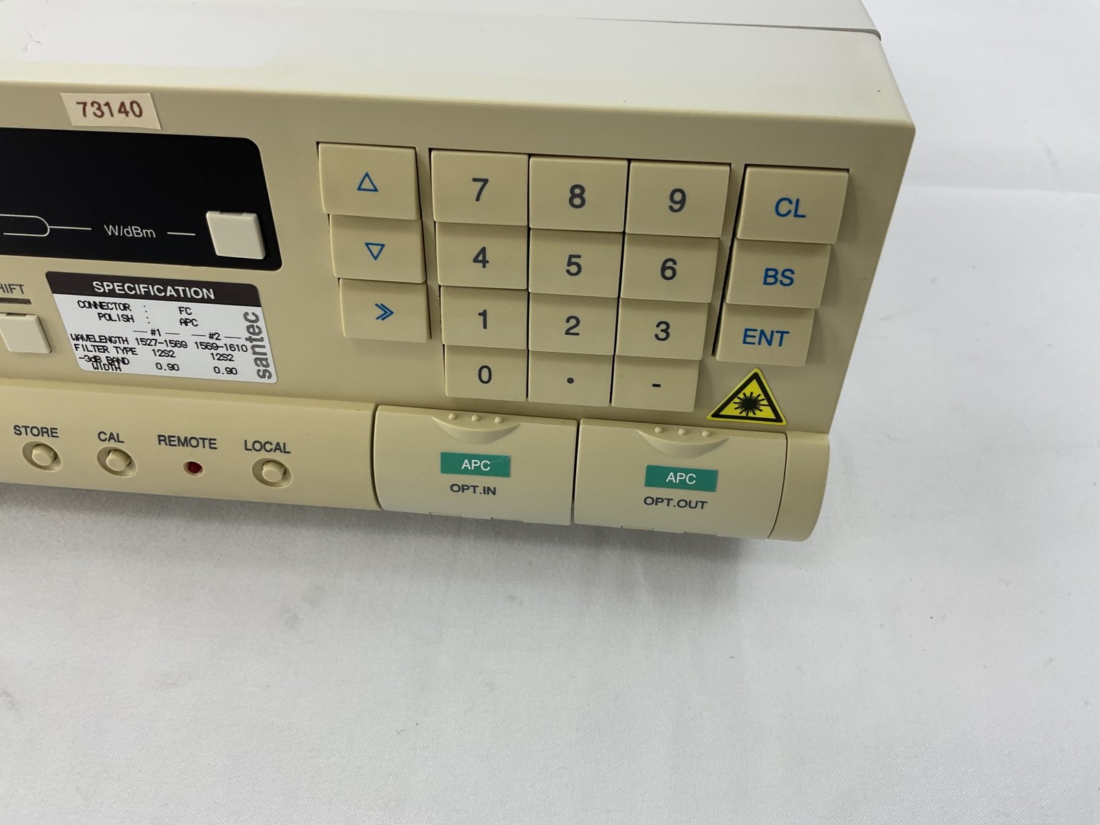 Santec OTF-930 Tunable Optical Bandpass Filter 1527-1610nm C+L Band DWDM GPIB