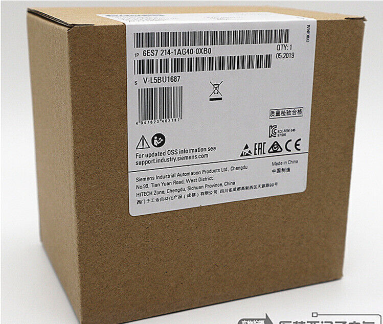 NEW SIEMENS 6ES7214-1AG40-0XB0 S7-1200 CPU MODULE 6ES7 214-1AG40-0XB0 Free Ship
