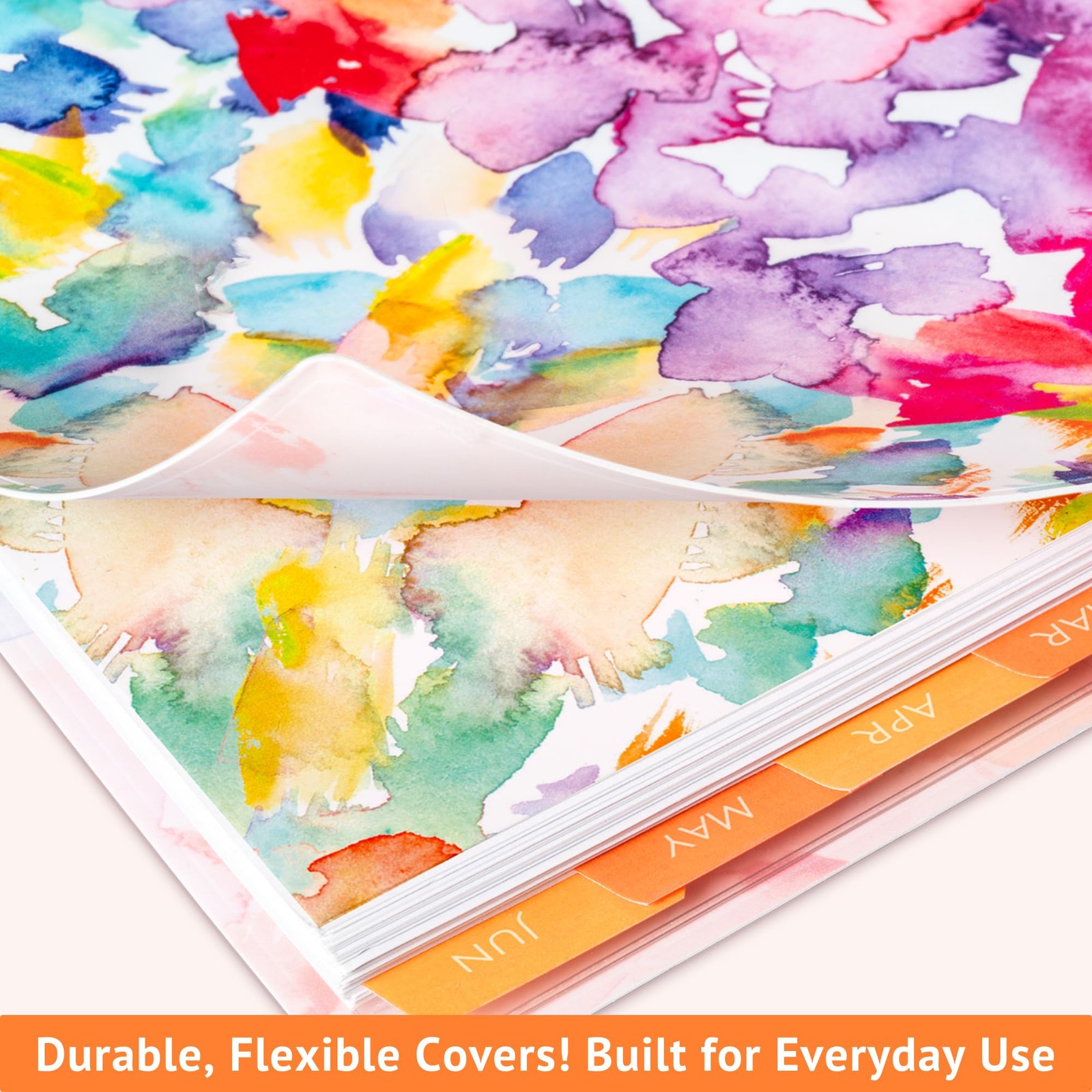 CRANBURY Planner 2026-2027 8.5×11, Academic Year 2026-2027, Watercolor