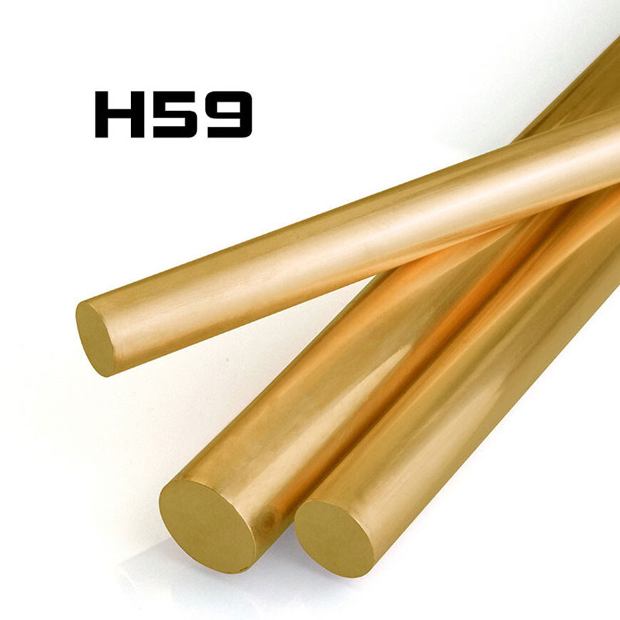 H59 Brass Metal Round Bar Rod Solid, Ø 3mm – 120mm , 100/150/200/250/300mm Long