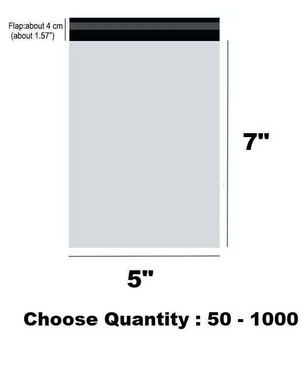 Poly Mailers Shipping Bag 4×6, 5×7, 6×9, 7.5×10.5, 9×12, 10×13, 12×16, 14.5×19