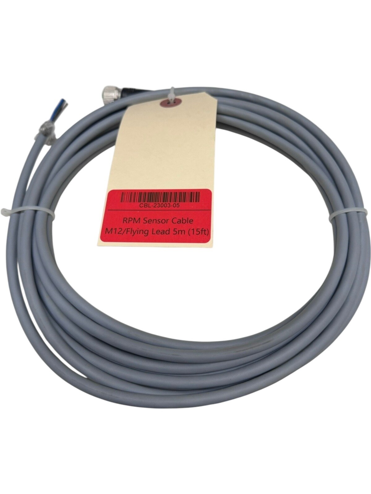 New CBL-23003-05 RPM Sensor Cable M12/Flying Lead 5m (15ft) 🔥Fast Shipping🔥